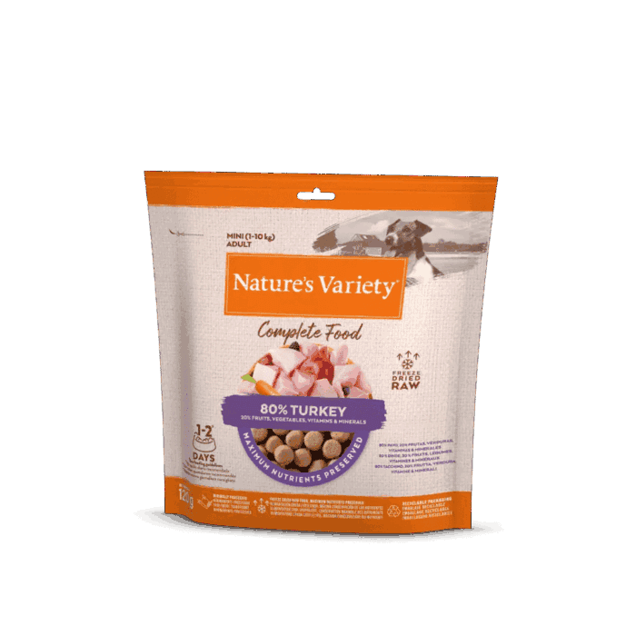 Nature's Variety Complete Food Mini Turkey 120 Grs - Imagen 1