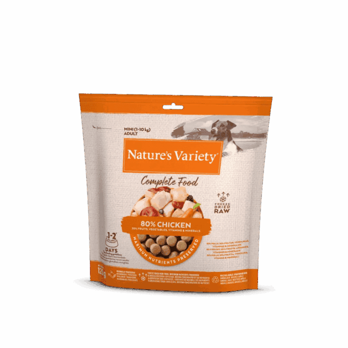 Nature's Variety Complete Food Mini Chicken 120 Grs - Imagen 1