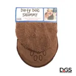 Dirty Dog Shammy Toalla de Microfibra Ultra Absorbente Marrón