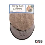 Dirty Dog Shammy Toalla de Microfibra Ultra Absorbente Gris