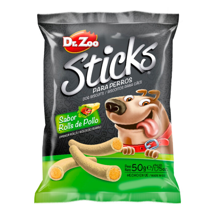 Dr Zoo Sticks Roll de Pollo para Perros - Imagen 1