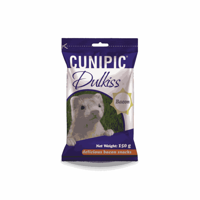 Snack Dulkis de beicon para hurones 150 g Cunipic - Imagen 1