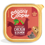Edgard & Cooper Pollo Y Salmón Tarrina 150 g Para Perros Senior