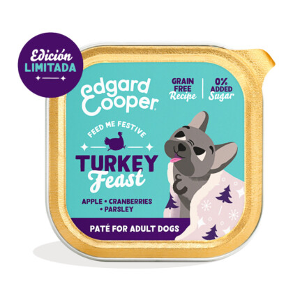 Edgard & Cooper Tarrina Pavo Navideño en Paté