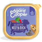 Edgard & Cooper Ternera Y Pato Tarrina 150 g Para Perros