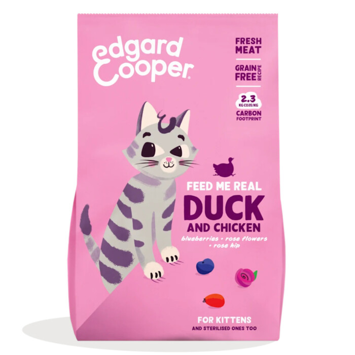 Ed&Co Gato Kitten Esterilizados Pato y Pollo 2kg - Imagen 1