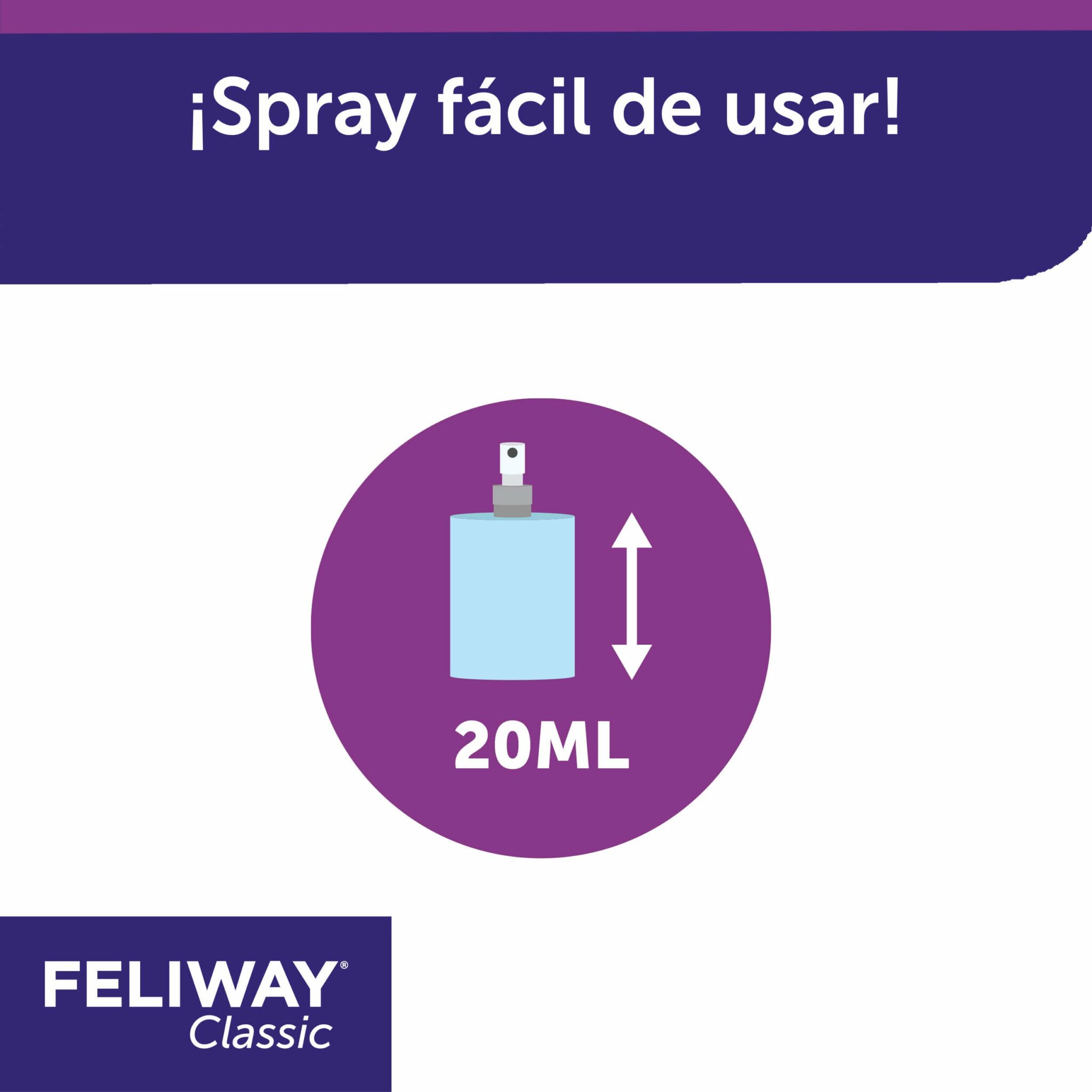 FELIWAY Classic Spray 16 Usos (20ml) - Imagen 4