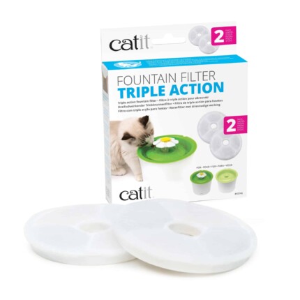 Catit Filtro de Triple Acción para Fuentes