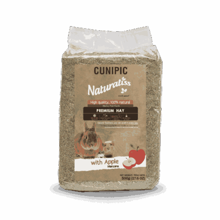 Naturaliss Heno Premium con Manzana 500 g Cunipic