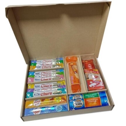 Churu Gift Box + Cuchara + Juguete