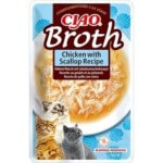 Churu Cat Broth Caldo De Pollo Con Vieira 40g
