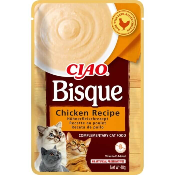 Churu Cat Chicken Bisque Pollo 40g - Imagen 1
