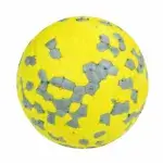 M-PETS Pelota Bloom Amarilla y Gris Eco
