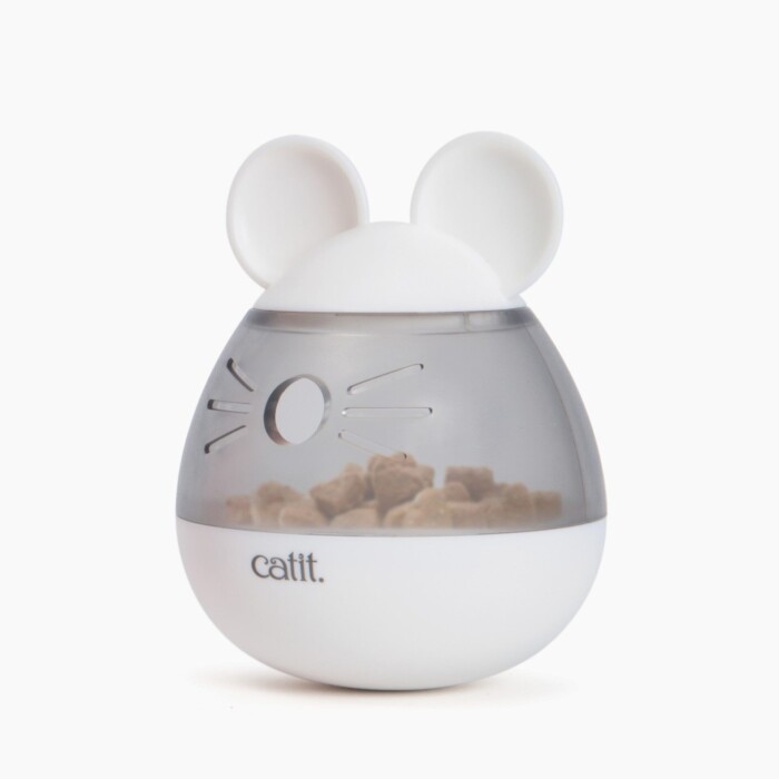 Catit Dispensador de snacks Pixi – Ratón - Imagen 1