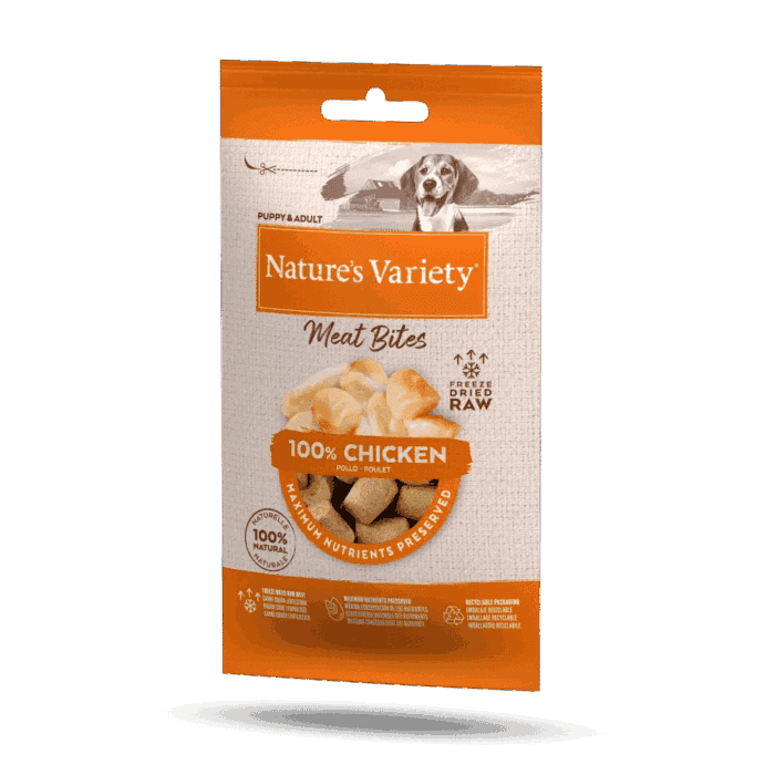 Nature's Variety Meat Bites Chicken 20 Grs - Imagen 1