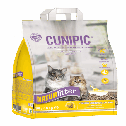 Lecho natural para gatos Naturlitter