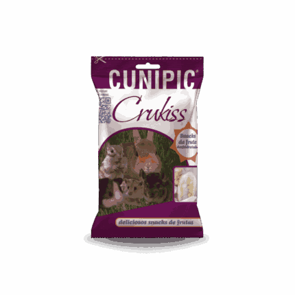 Snack Crukiss de frutas deshidratadas para roedores y conejos 100 g Cunipic