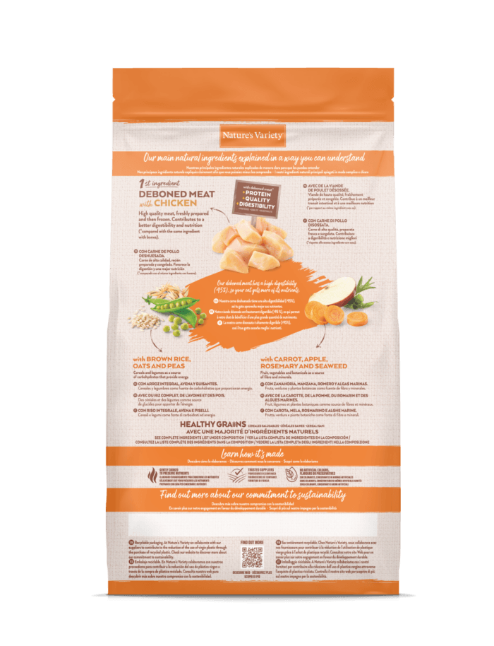 Nature's Variety Healthy Grains Adultos Pollo Para Gatos - Imagen 2