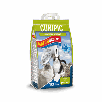 Naturlitter Papel para Gatos 10 L Cunipic