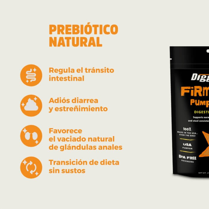 Nevanto Suplemento Digestivo Firm Up- Perros y Gatos - Imagen 2