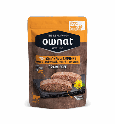 Ownat Wetline Chicken & Shrimps | Para Gatos 85g
