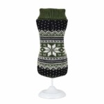 Nayeco Jersey Punto Flor Polar Verde Para Perros