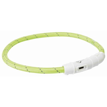 Trixie Aro Con Luz Flash USB Verde