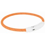 Trixie Aro Con Luz Flash USB Naranja
