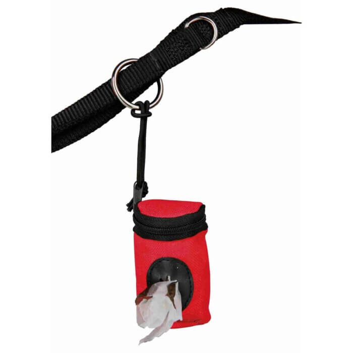 Trixie Dispensador Bolsas, Nylon/Poliéster, 30 Bolsas, M, Surtido - Imagen 1