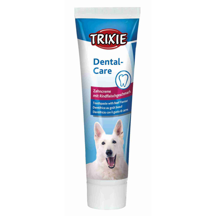 Trixie Pasta Dentrífica Perros sabor Ternera, 100 g - Imagen 1
