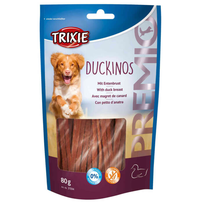 Snack PREMIO Duckinos, Pato 80g - Imagen 1