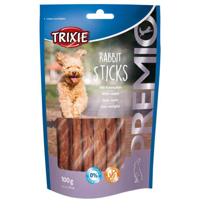 Snack PREMIO Rabbit Sticks 100g - Imagen 1