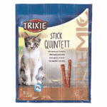 Snacks Gato Premio Quadro Sticks Cordero-Pavo 5u x 5gr