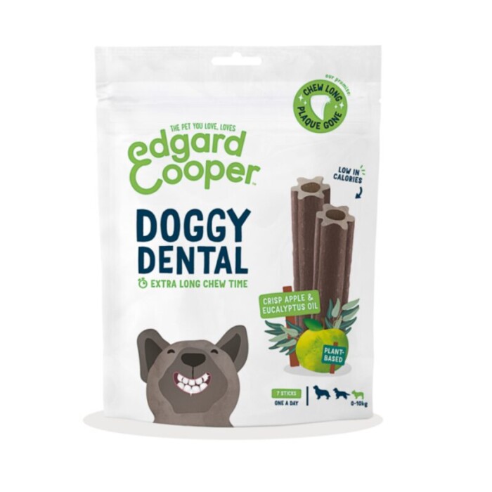 Edgard & Cooper Snack Dental Manzana y Eucalipto - Imagen 3
