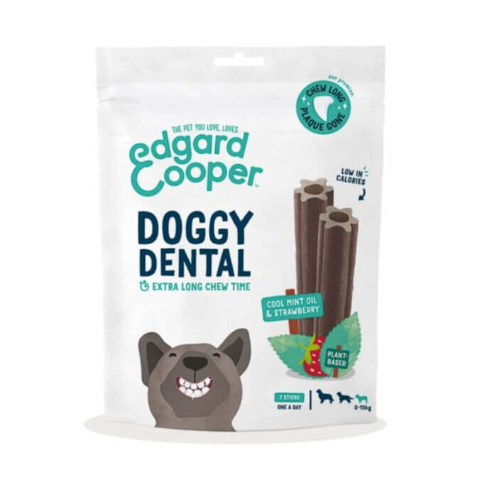 Edgard & Cooper Snack Dental Menta y Fresa - Imagen 2
