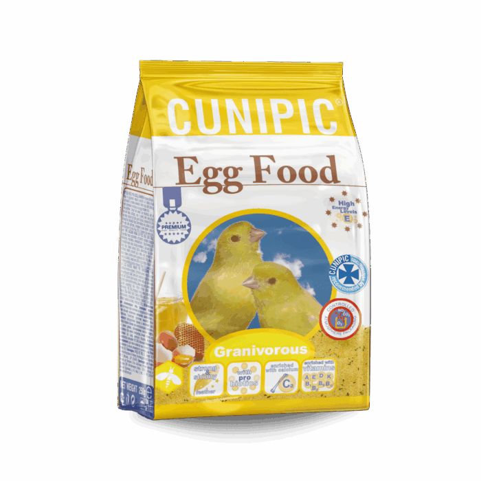 Pasta de Cría Amarilla con Huevo para granívoros 250 g Cunipic - Imagen 1