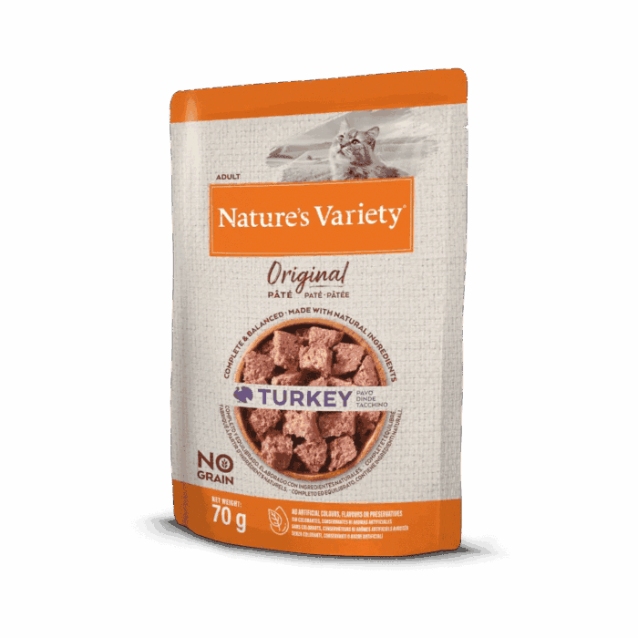 Nature's Variety Húmedo Gato Paté Pavo 70gr - Imagen 1