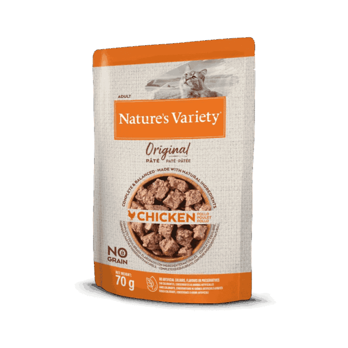 Nature's Variety Húmedo Gato Paté Pollo 70gr - Imagen 1