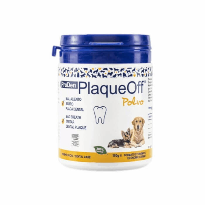 PlaqueOff Polvo Perro Y Gato 180g - Imagen 1
