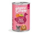 Edgard & Cooper Pato Y Pollo Lata 400 g Para Perros