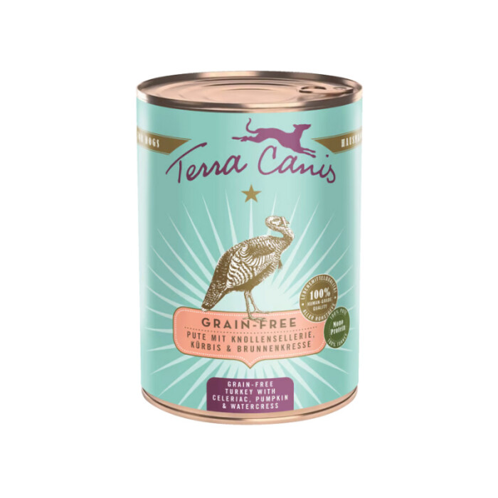 Terra Canis Grain Free Pavo Y Apio 400gr - Imagen 1