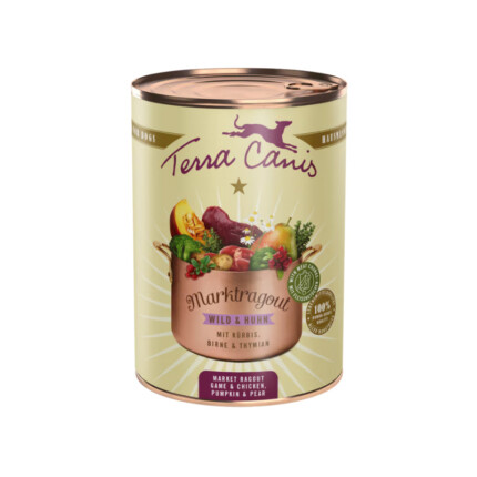 Terra Canis Ragout Venado, Pollo, Calabaza y Pera 385gr