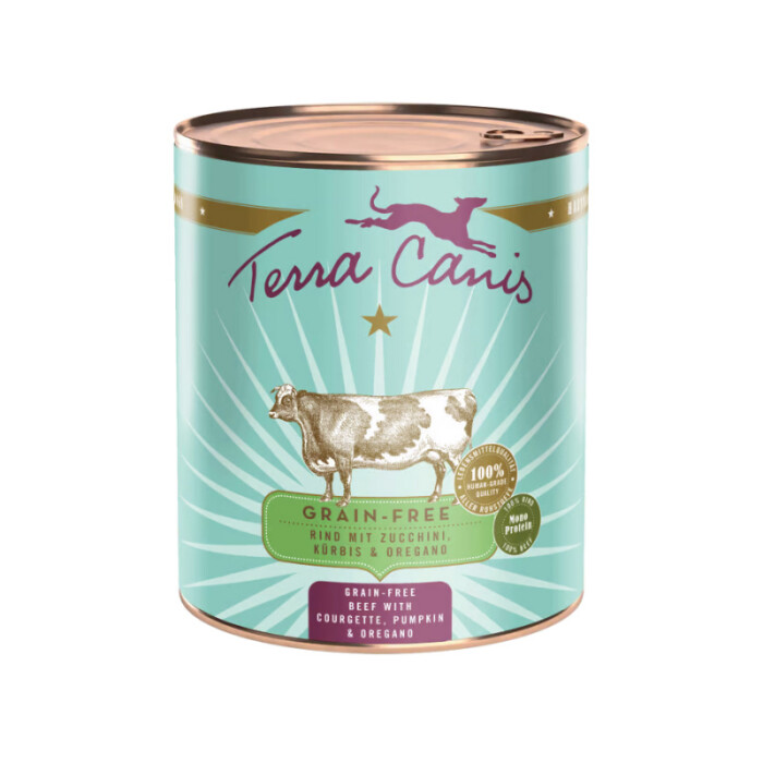 Terra Canis Grain Free Buey y Calabacín 400gr - Imagen 1