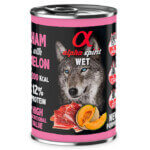 Alpha Spirit lata jamón con melón 400 Gr