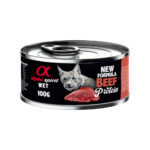 Alpha Spirit lata gato ternera 100gr