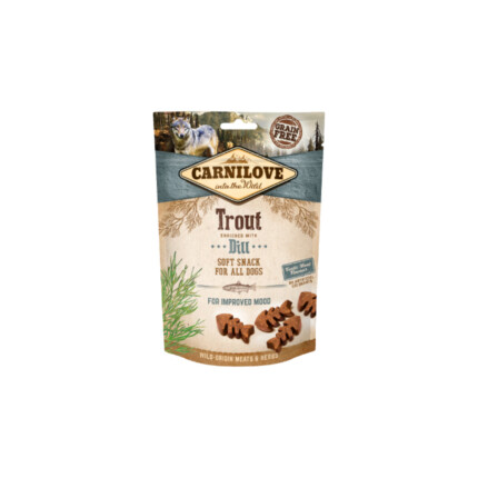 Carnilove semi-húmedo trucha con eneldo 200g