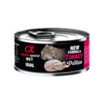 Alpha Spirit Lata Gato Pavo 100gr