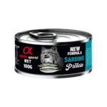 Alpha Spirit Lata Gato Sardina 100gr