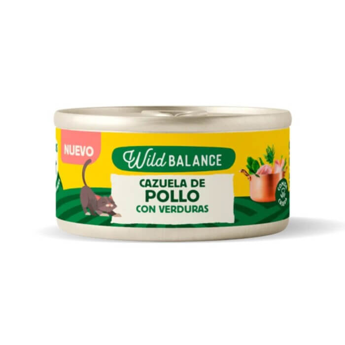 Wild Balance GATOS Lata Recetas del Chef CAZUELA 80gr - Imagen 1