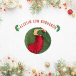 Navidad Snack bota con boquerón 1u